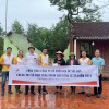 CBNV TỔNG CÔNG TY CHUNG TAY ỦNG HỘ ĐỒNG BÀO XÃ ĐIỀM THỤY, TỈNH THÁI NGUYÊN KHẮC PHỤC THIỆT HẠI SAU BÃO LŨ